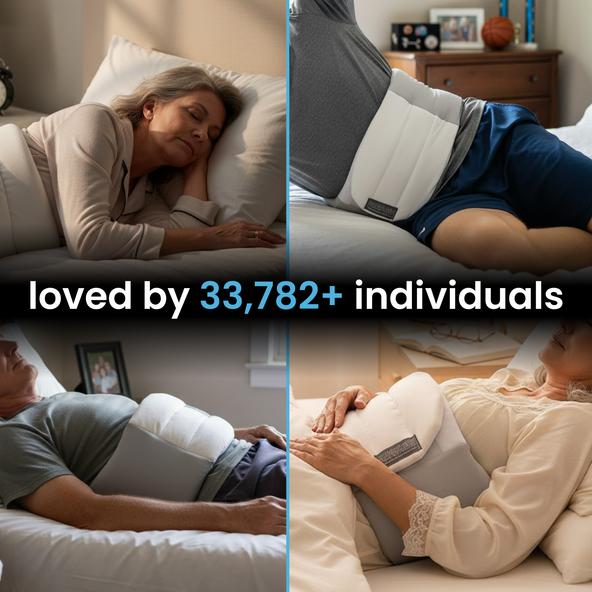 AromaCore™ Sistema di Recupero Spinale: Supporto Morbido per Schiena, Sollievo Dolore Posturale